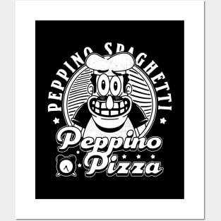 Peppino Pizza Crest Posters and Art